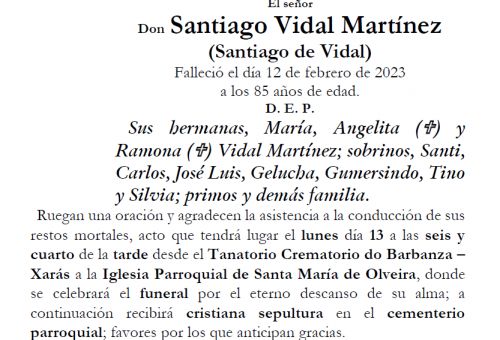 Santiago Vidal MARTINEZ