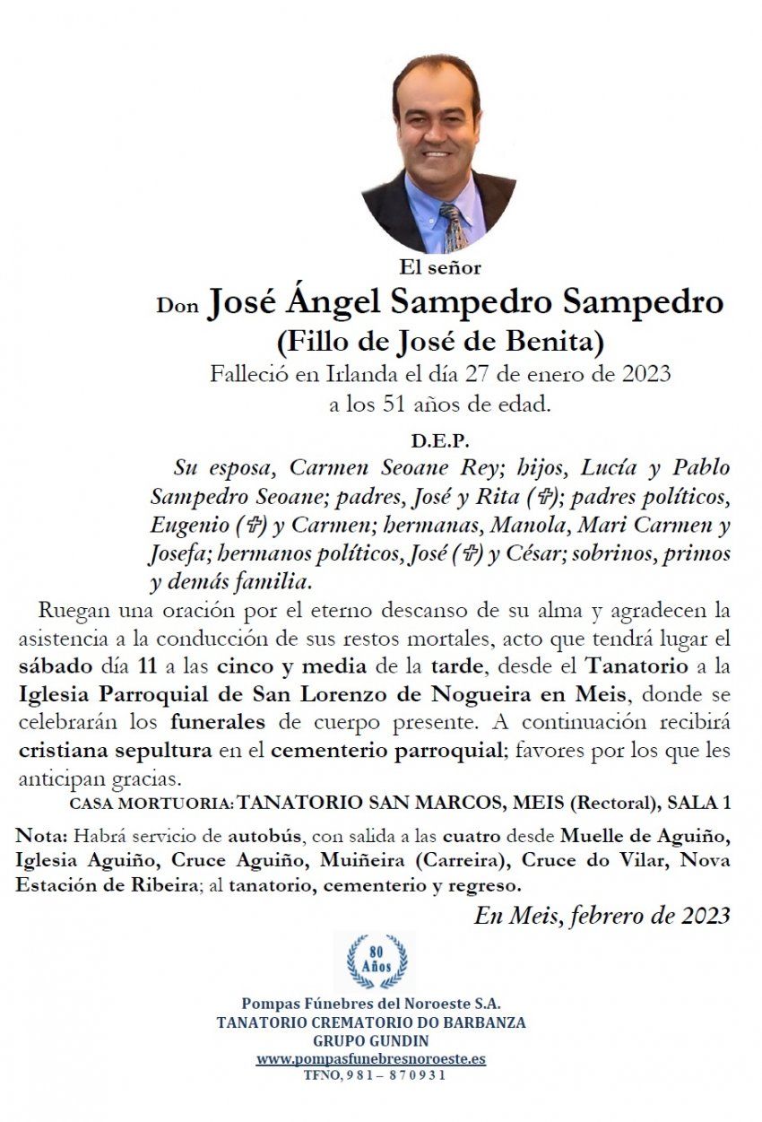 Sampedro Sampedro, José Ángel