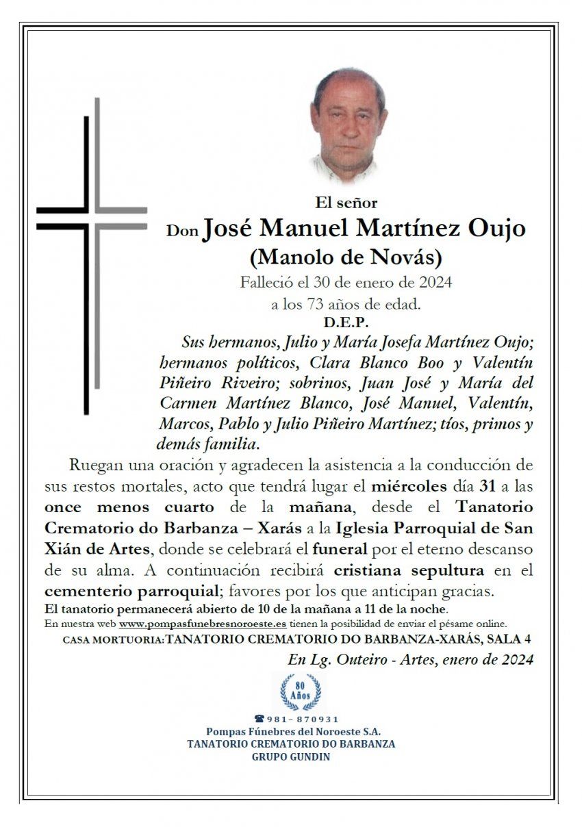 Martínez Oujo, José Manuel