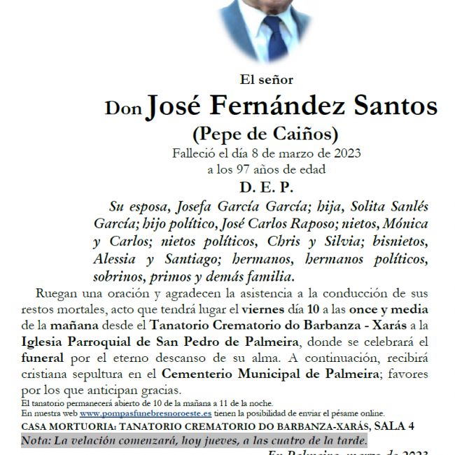 José Fernandez Santos