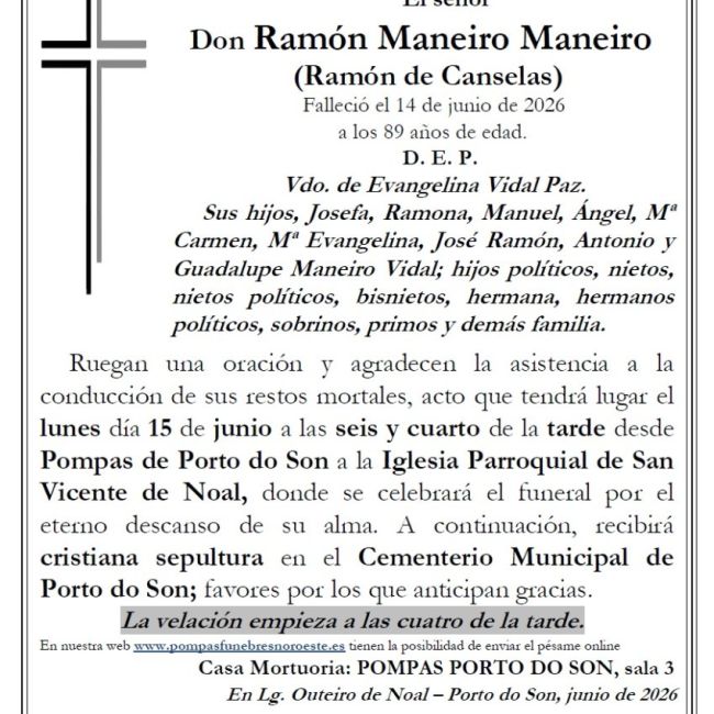 Maneiro Maneiro, Ramon