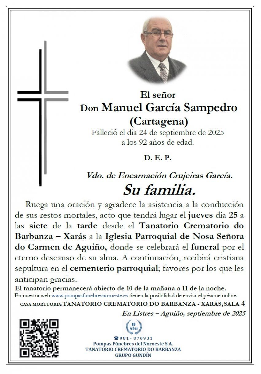 Garcia Sampedro, Manuel