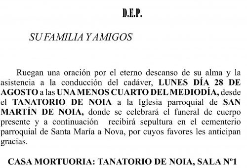 08 23 Esquela María Camelia Núñez Pillado