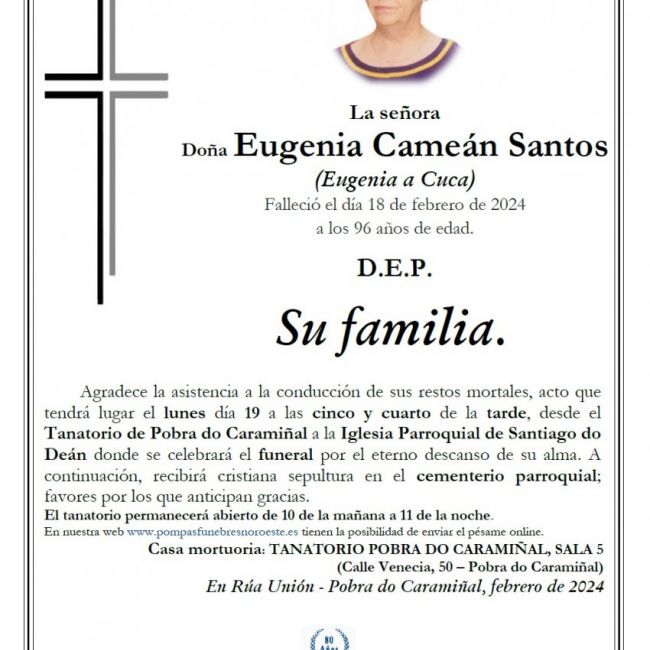 Cameán Santos, Eugenia
