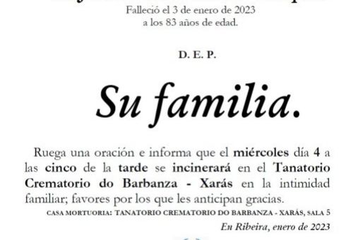 Santamaria Vazquez, Josefa