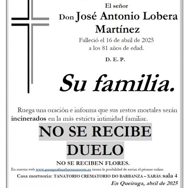 Lobera Martinez, Jose Antonio