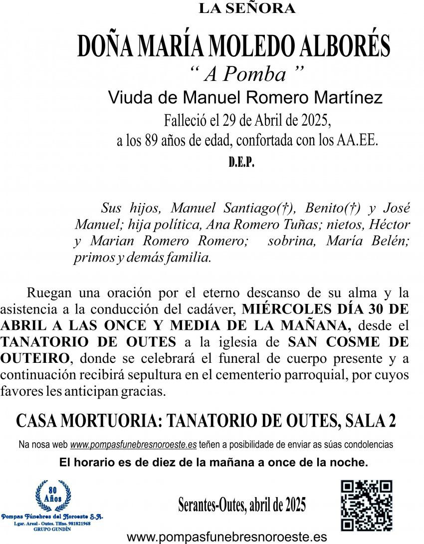 Copia de seguridad de ESQUELA 2025  MARÍA MOLEDO ALBORÉS