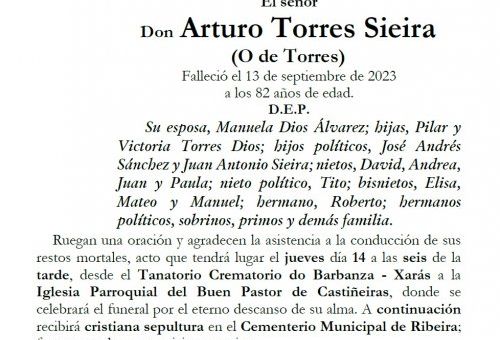 Torres Sieira, Arturo