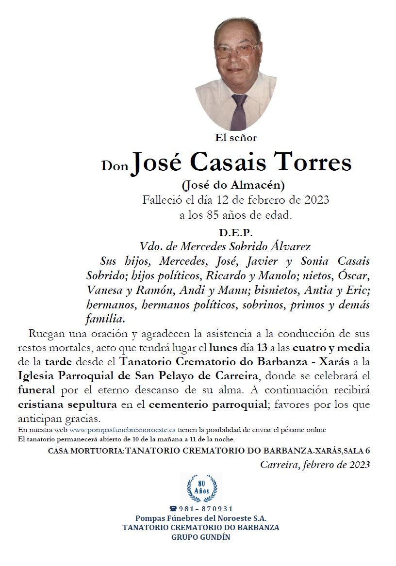 José Casais TORRES