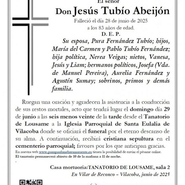 Jesús Tubío Abeijón web