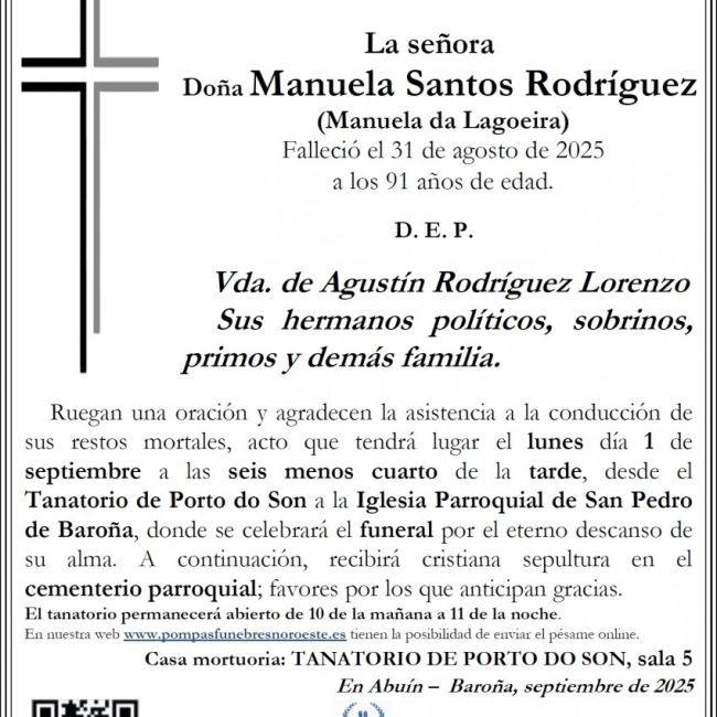 Santos Rodriguez, Manuela