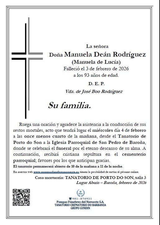 Deán Rguez. Manuela