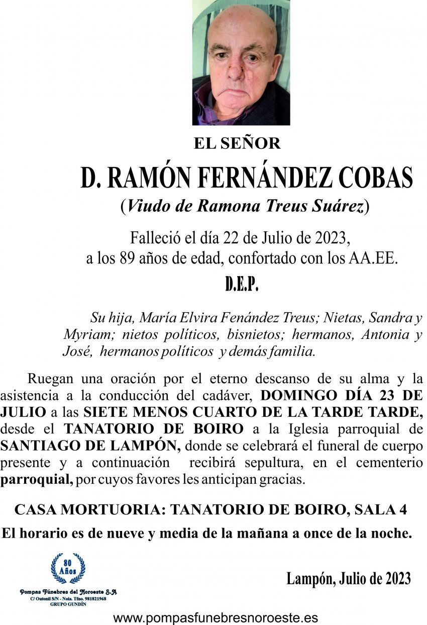 07 23 Esquela RAMÓN FERNÁNDEZ COBAS