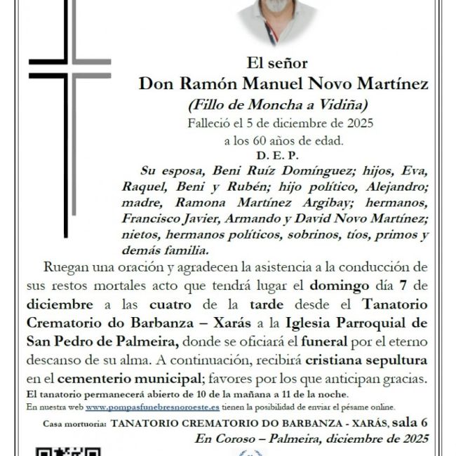 Novo Martinez, Ramon Manuel