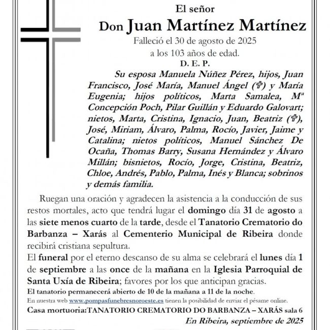 Juan Martínez Martínez