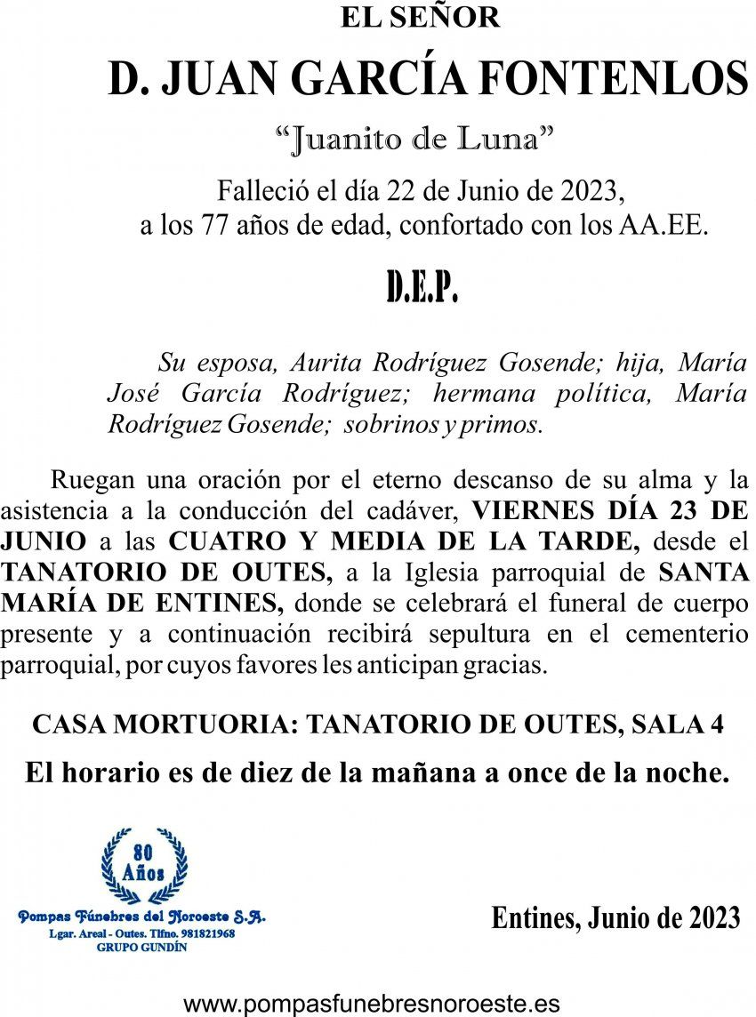 23 06 Esquela, Juan García Fontenlos