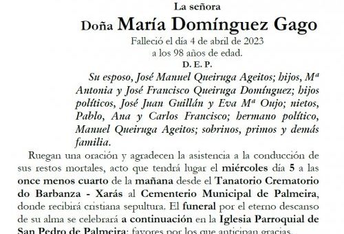 Domínguez Gago, María