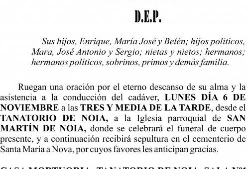 11 23 Esquela María José Alonso Fiaño