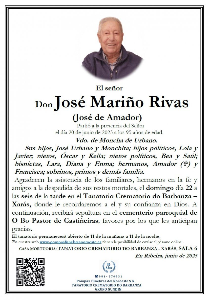 Mariño Rivas, Jose