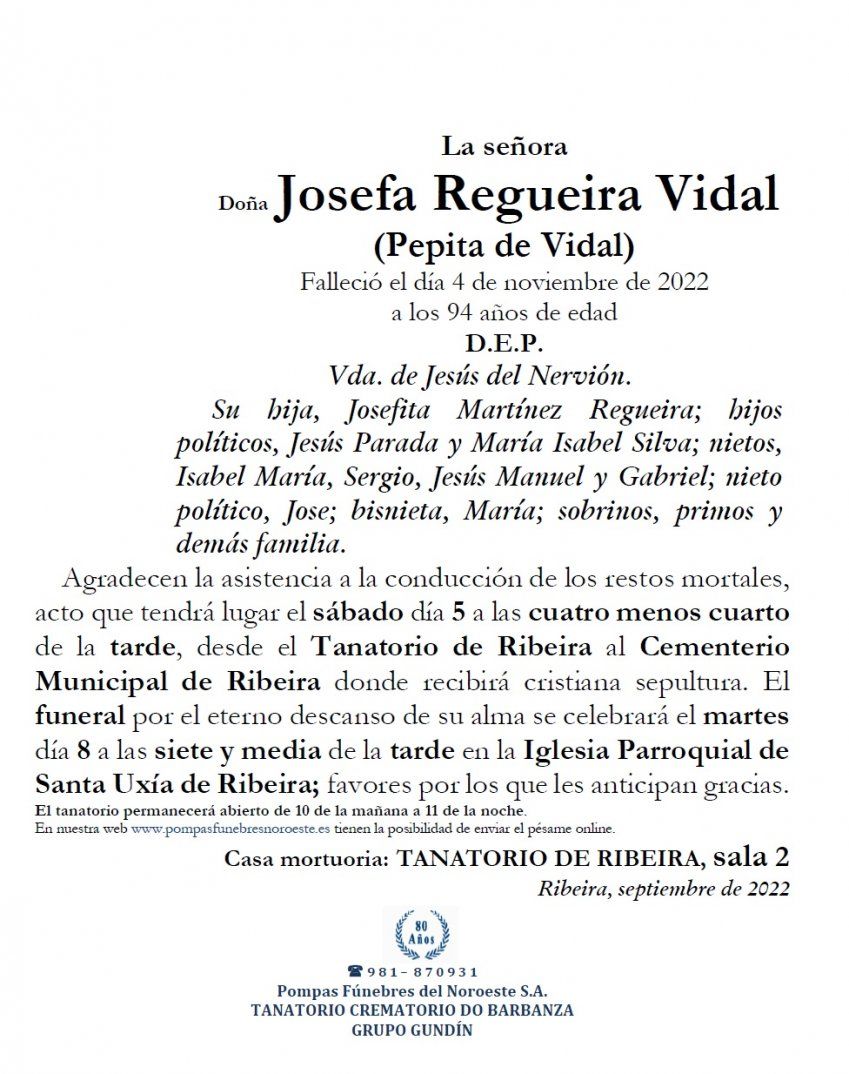 Regueira Vidal, Josefa.jpg