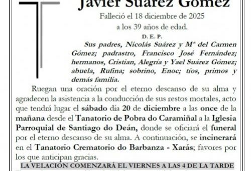 Suarez Gomez, Javier