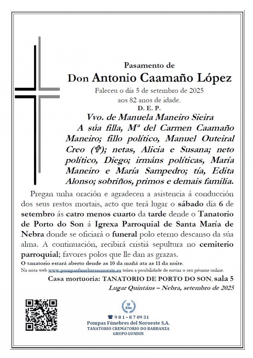 Caamaño López, Antonio