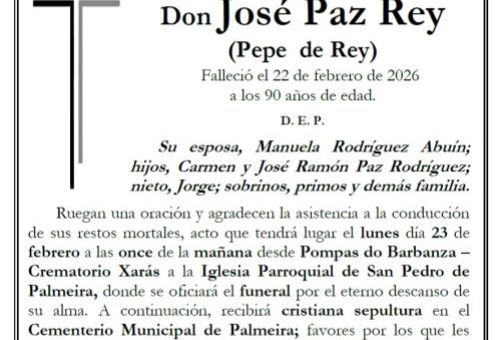 Paz Rey, jose