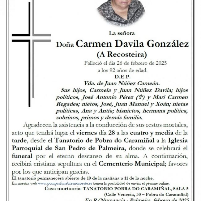 Davila Gonzalez, Carmen