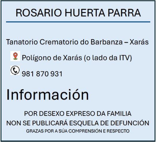 ROSARIO  HUERTA PARRA