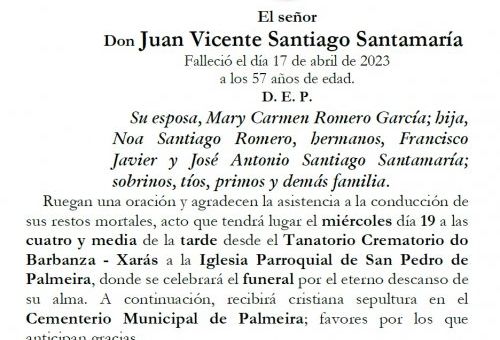 Santiago Santamaria, Juan Vicente