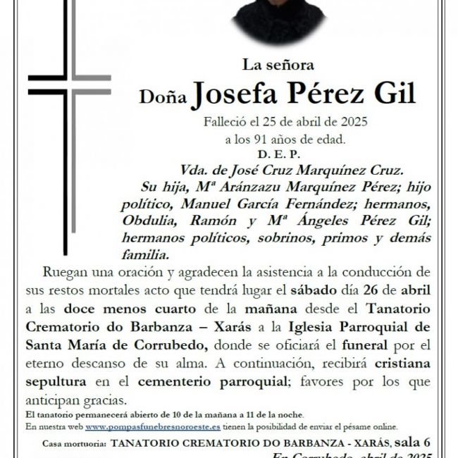 Perez Gil, Josefa