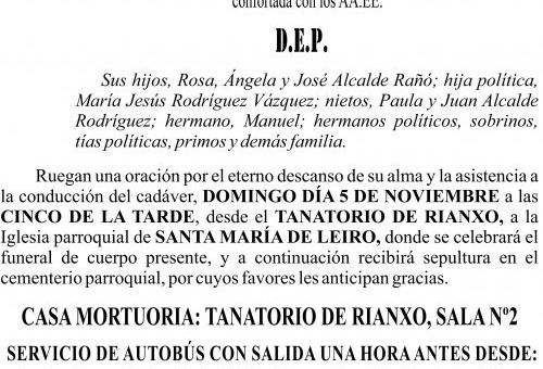 11 23 Esquela Rosa Ángela Rañó Franco
