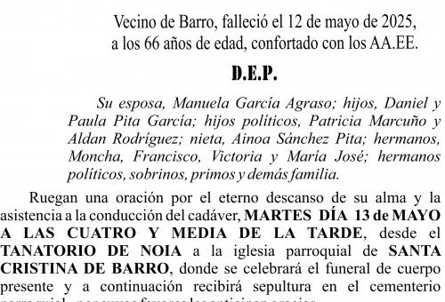 Copia de seguridad de Esquela  2025jose pita lojo