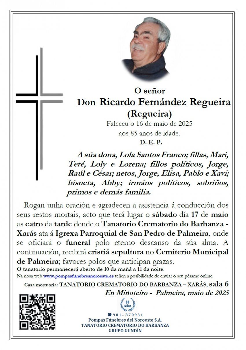 Fernández Regueira, Ricardo