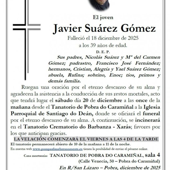 Suarez Gomez, Javier