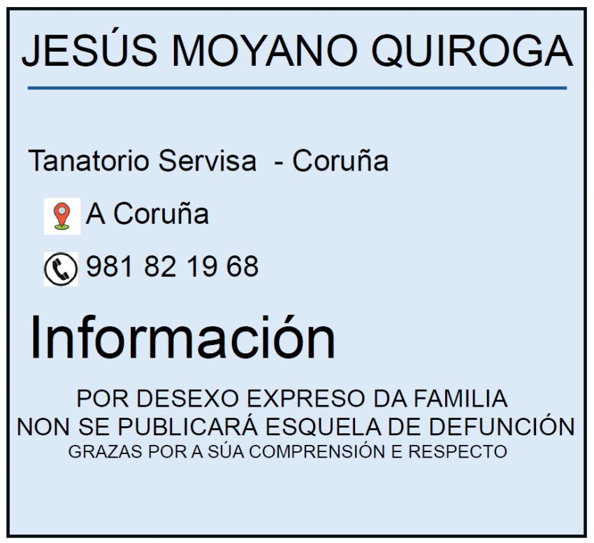 JESUS MOYANO QUIROGA