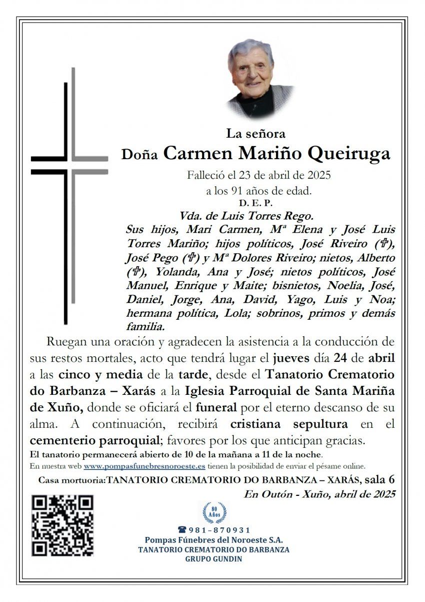 Carmen Mariño Queiruga
