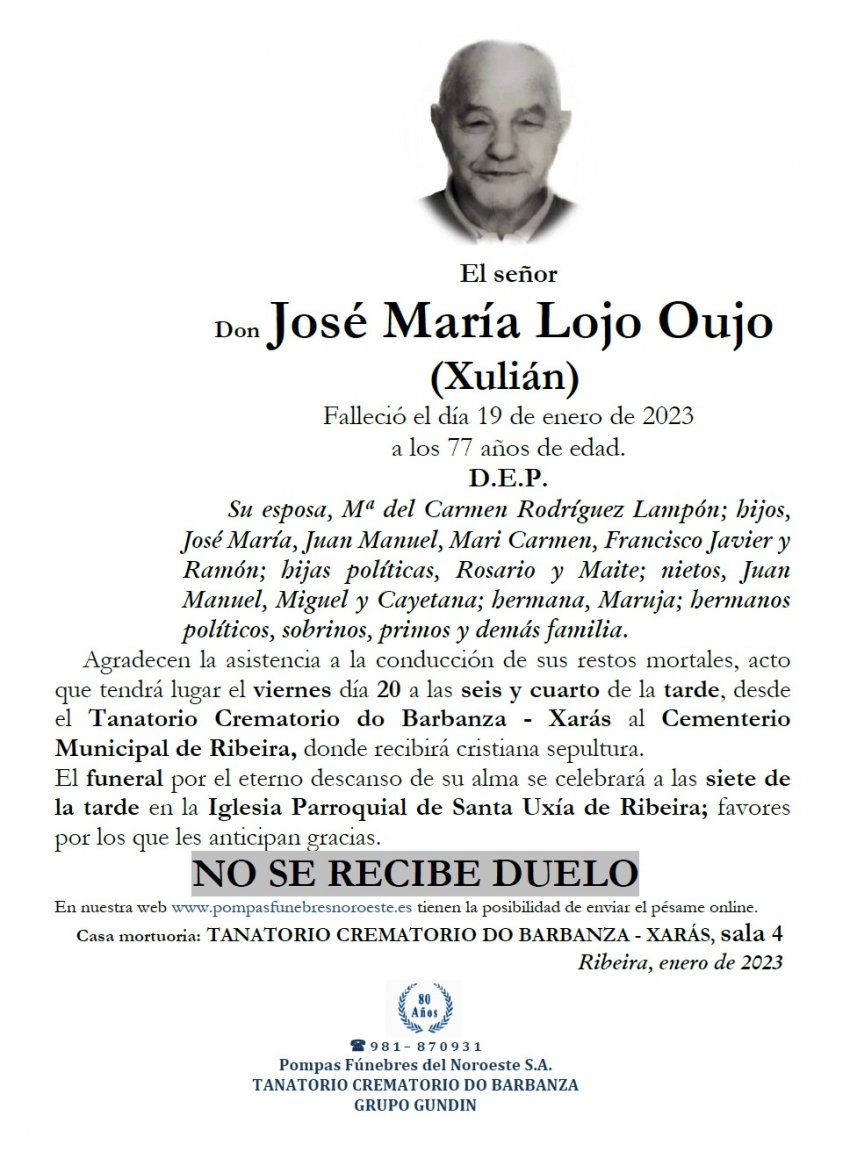 Lojo Oujo, José María