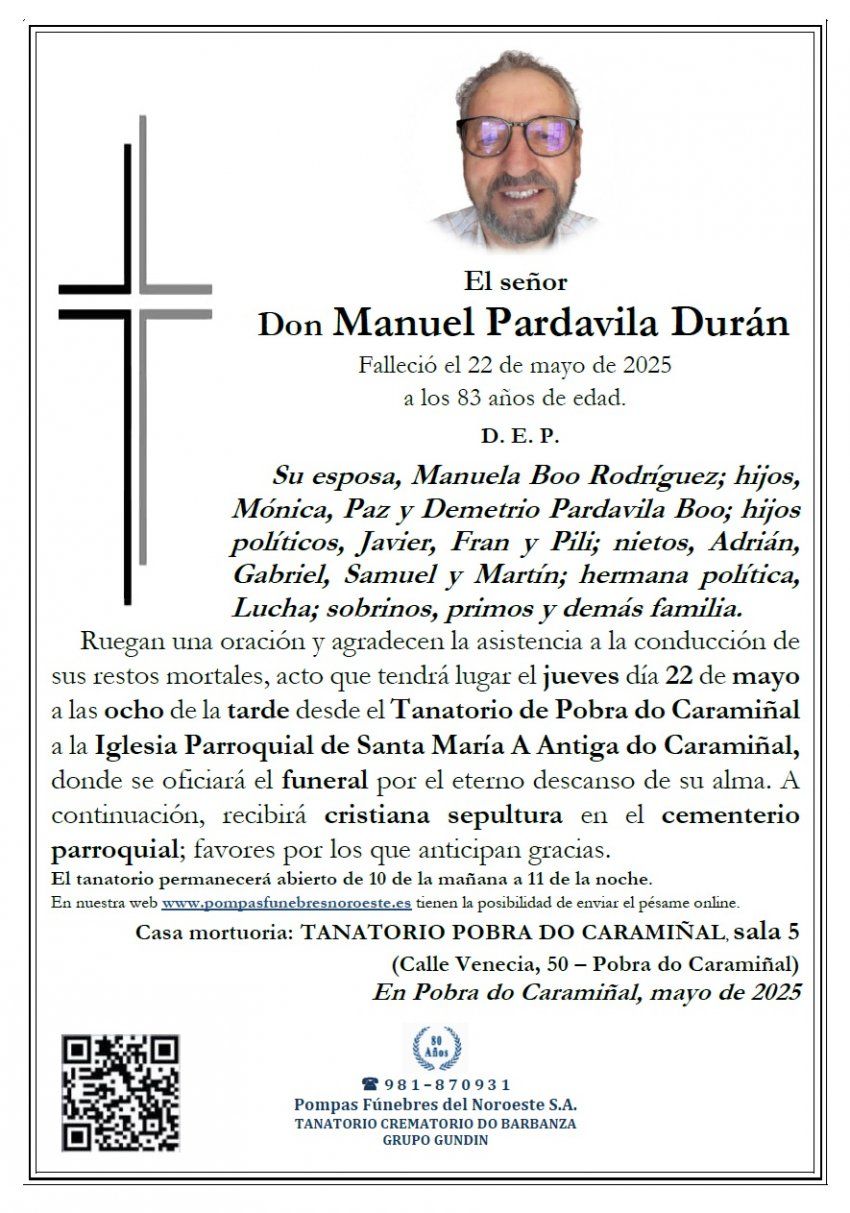 Pardavila Duran, Manuel