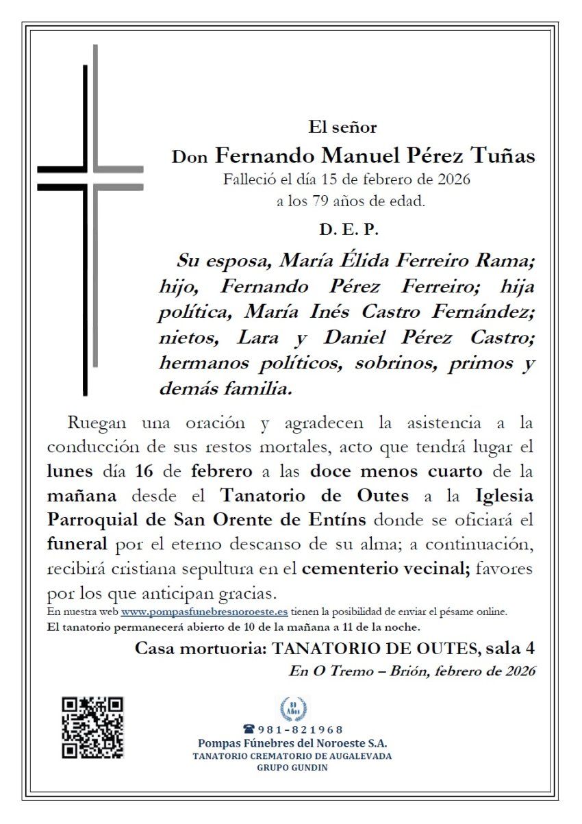 Fernando Manuel Pérez Tuñas