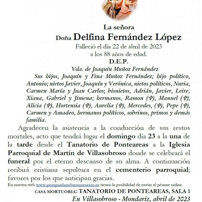 Fernández López, Delfina