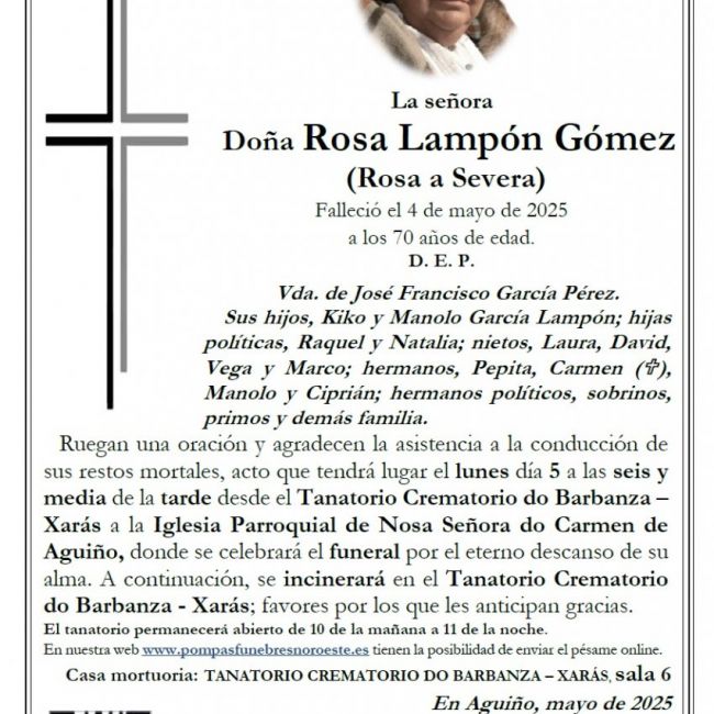 Lampon Gomez, Rosa