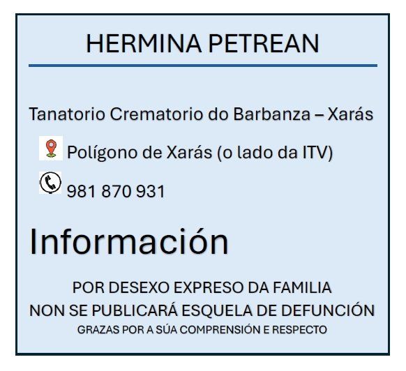 HERMINIA PETREAN
