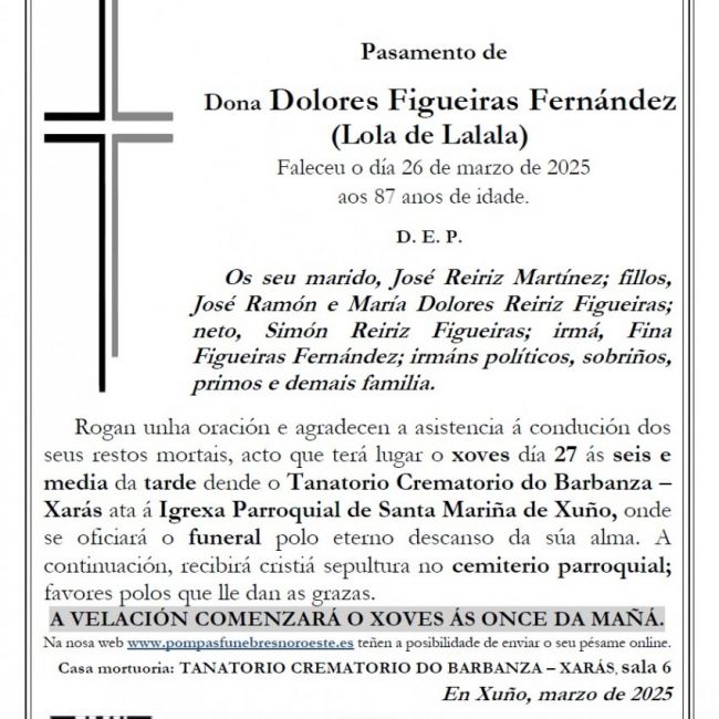 Figueiras Fernandez, Dolores