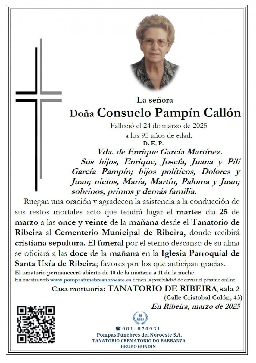 Pampin Callon, Consuelo