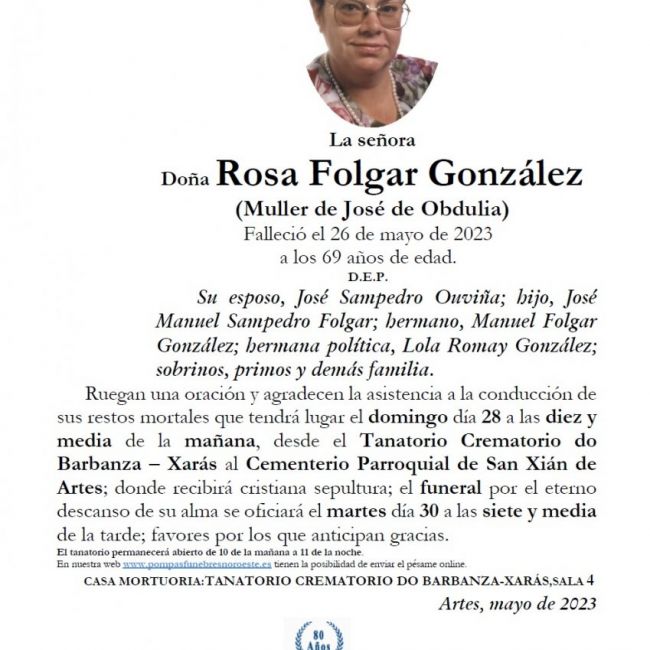 Folgar González Rosa