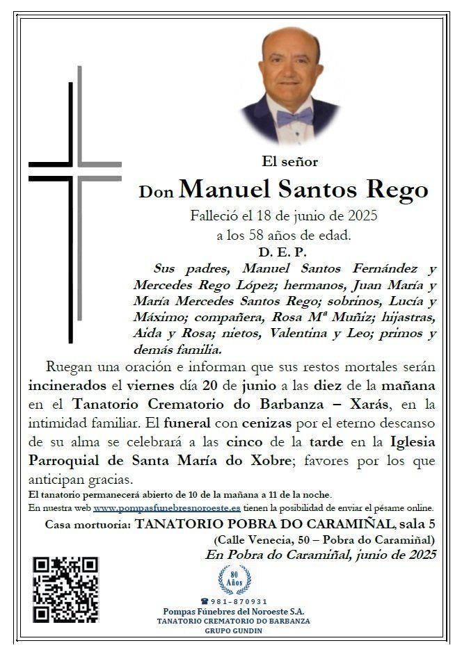 Santos Rego, Manuel