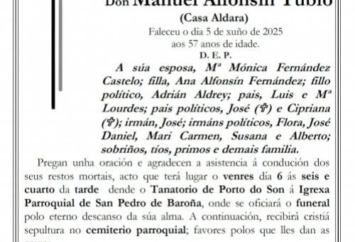 MANUEL ALFONSÍN TUBÍO