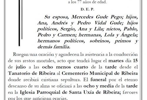 Vidal Resua, Andres