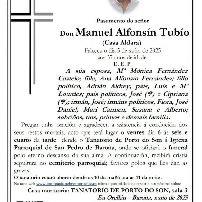 MANUEL ALFONSÍN TUBÍO